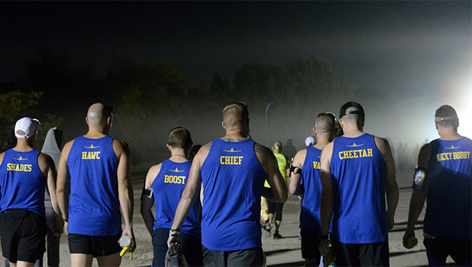Columbus Airmen work as team to finish Air Force Marathon